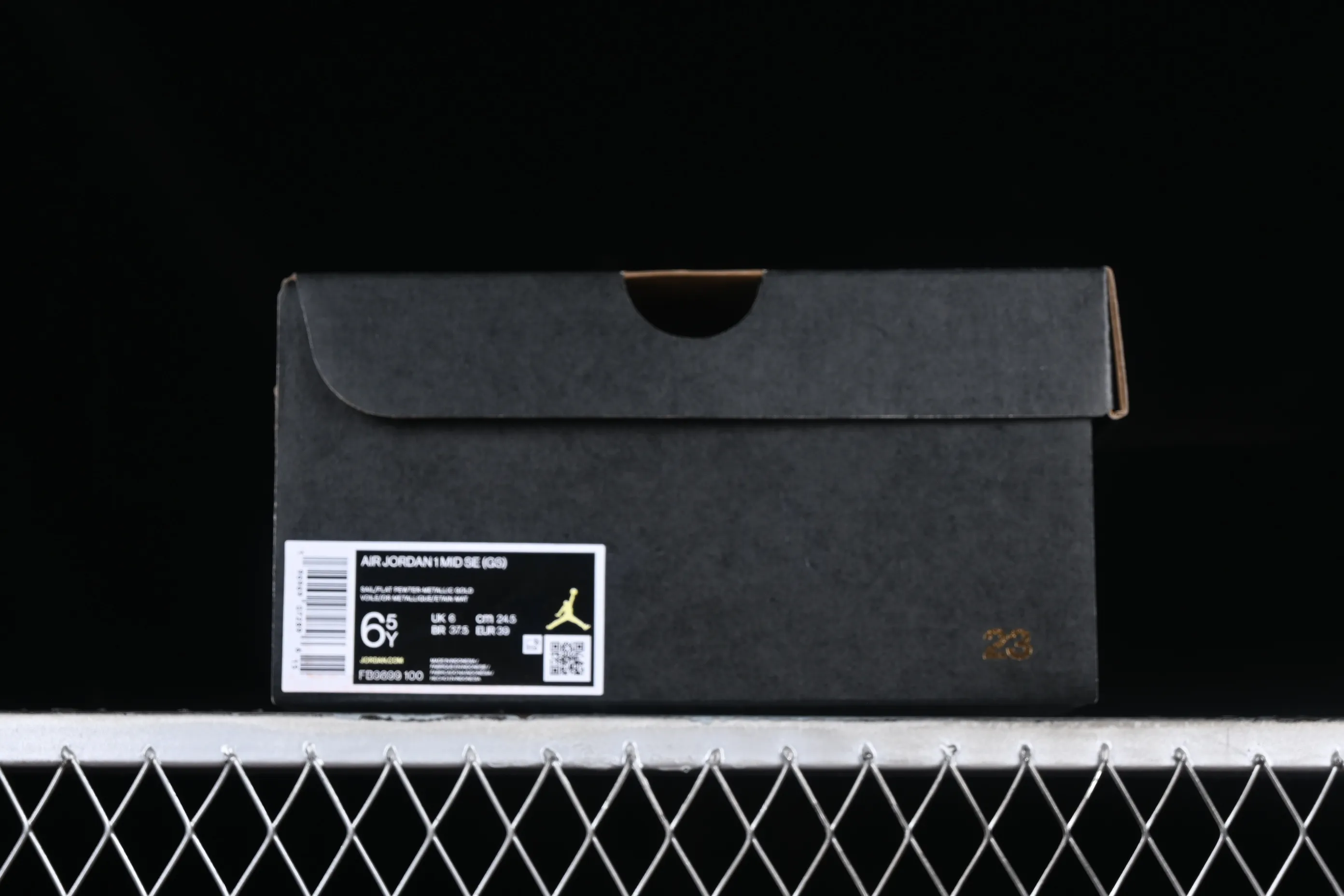 All categories Air Jordan Jordan series basketball shoes Air Jordan 1 Mid G version pure original Air Jordan 1 Mid AJ1 Joe 1 rice gray Chinese culture casual sneakers FB9899-100